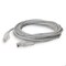 Add-On 35FT RJ-45 MALE TO RJ-45 MALE STRAIGHT WHITE CAT6 SLIM UTP COPPER PVC ADD-35FSLCAT6-WE - alternate 2
